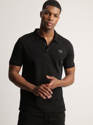 POLO SHIRT Black / XXS