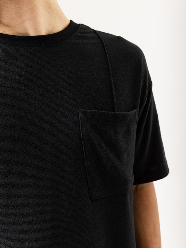 T-SHIRT OVER SIZE Black / XXS