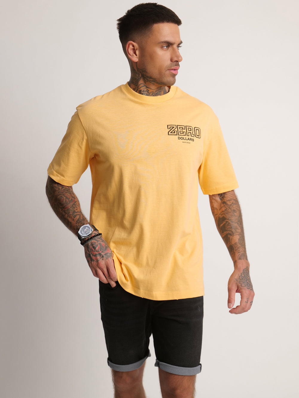 T-SHIRT OVER SIZE Orange / XXS