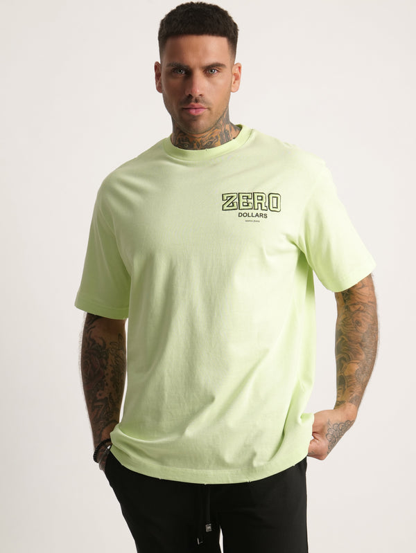 T-SHIRT OVER SIZE Green / XXS