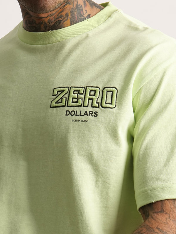 T-SHIRT OVER SIZE Green / XXS