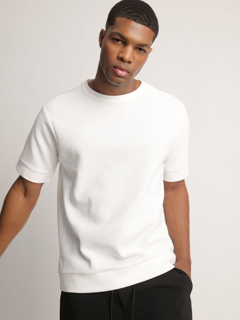T-SHIRT OVER SIZE Cream / XXS