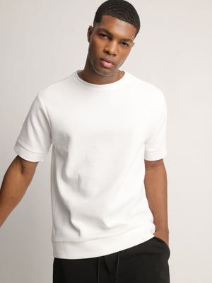 T-SHIRT OVER SIZE Cream / XXS