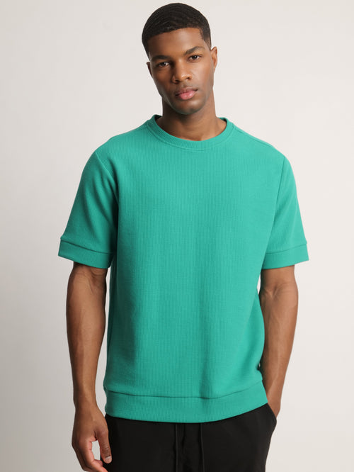 T-SHIRT OVER SIZE Green / XXS