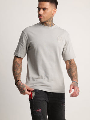 T-SHIRT OVER SIZE Gray / XXS