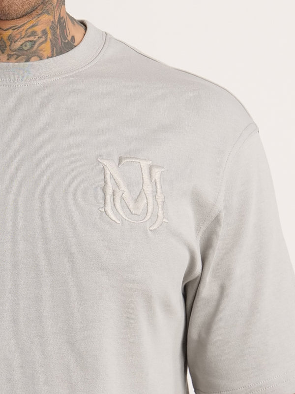 T-SHIRT OVER SIZE Gray / XXS