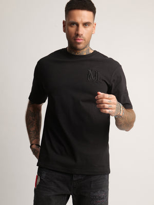 T-SHIRT OVER SIZE Black / XXS