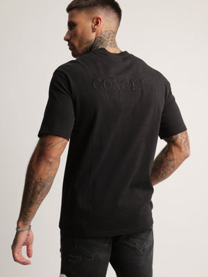 T-SHIRT OVER SIZE Black / XXS