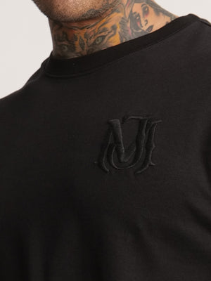 T-SHIRT OVER SIZE Black / XXS