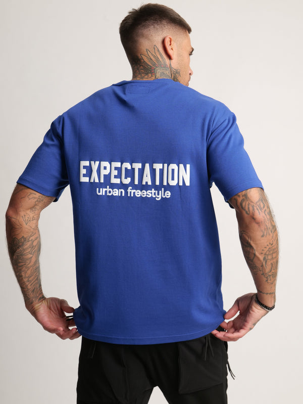 T-SHIRT OVER SIZE Royal Blue / XXS