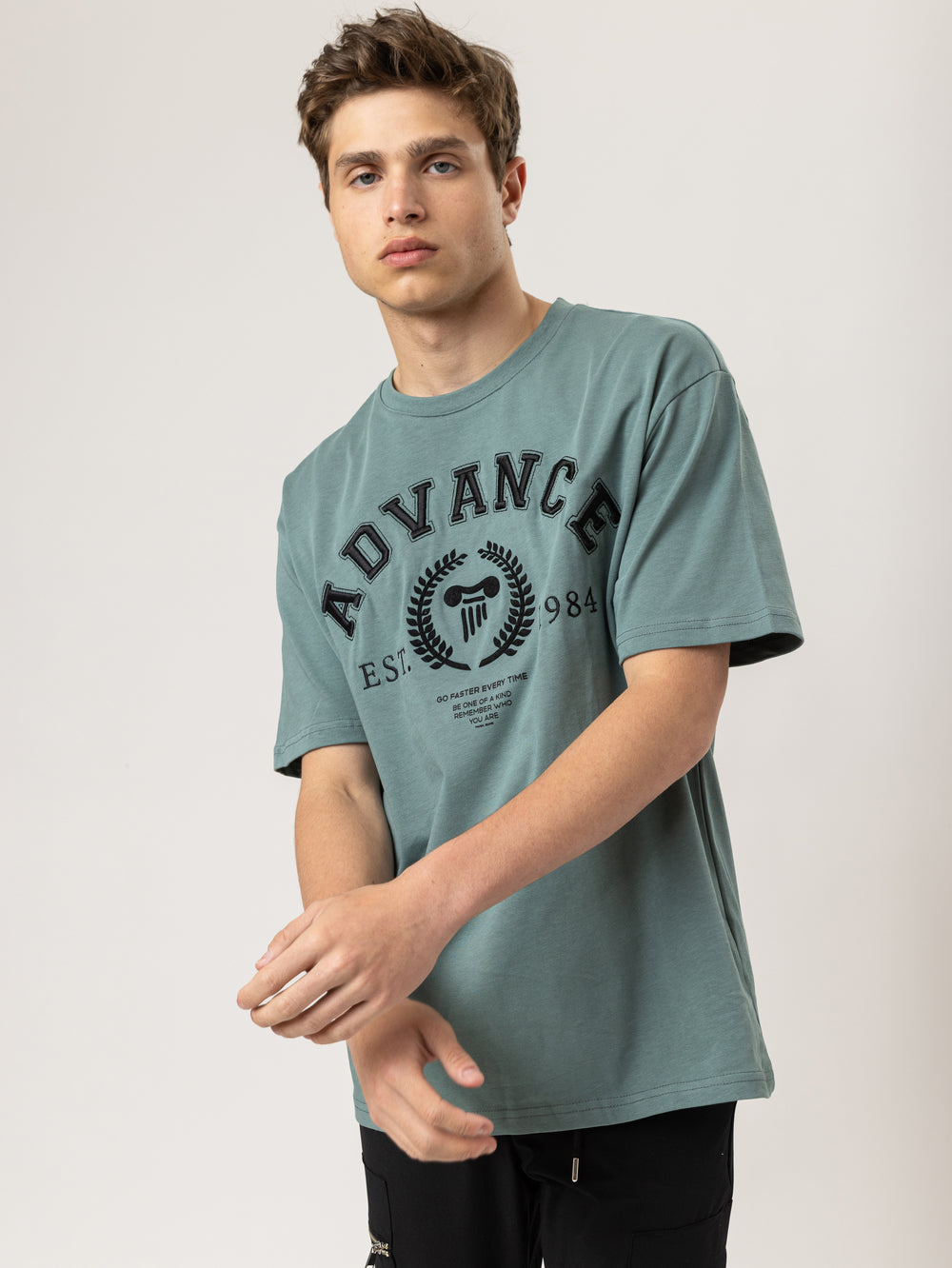 T-SHIRT OVER SIZE Green / XXS