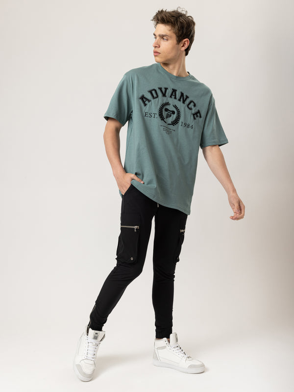 T-SHIRT OVER SIZE Green / XXS