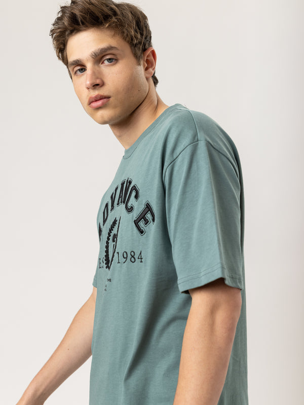 T-SHIRT OVER SIZE Green / XXS