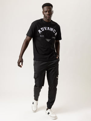 T-SHIRT OVER SIZE Black / XXS