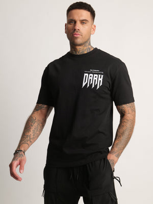 T-SHIRT OVER SIZE Black / XXS