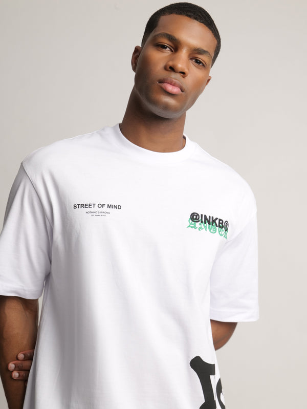 T-SHIRT OVER SIZE White / XXS
