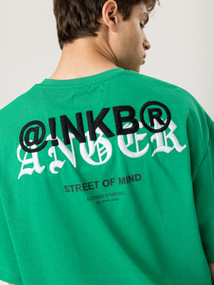 T-SHIRT OVER SIZE Green / XXS