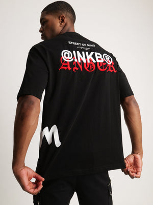 T-SHIRT OVER SIZE Black / XXS
