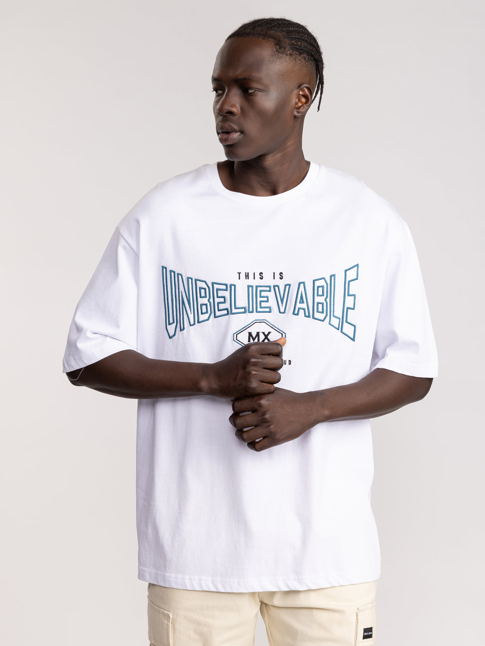 T-SHIRT OVER SIZE White / XXS