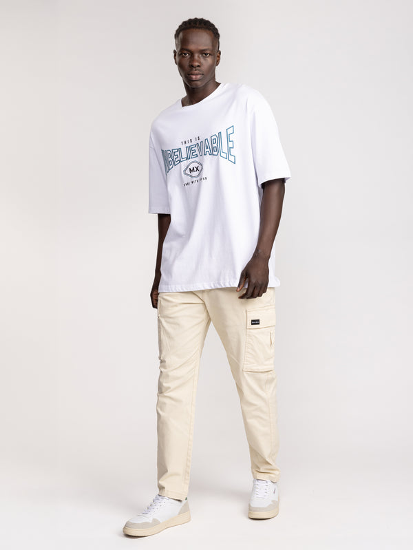 T-SHIRT OVER SIZE White / XXS