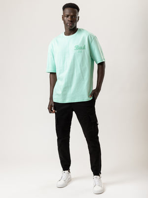 T-SHIRT OVER SIZE Mint / XXS