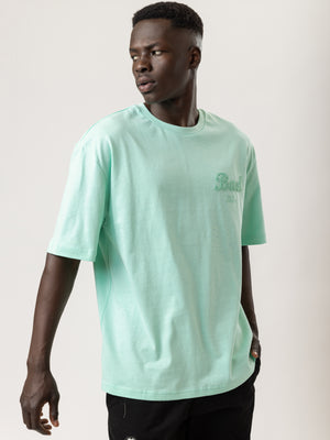 T-SHIRT OVER SIZE Mint / XXS