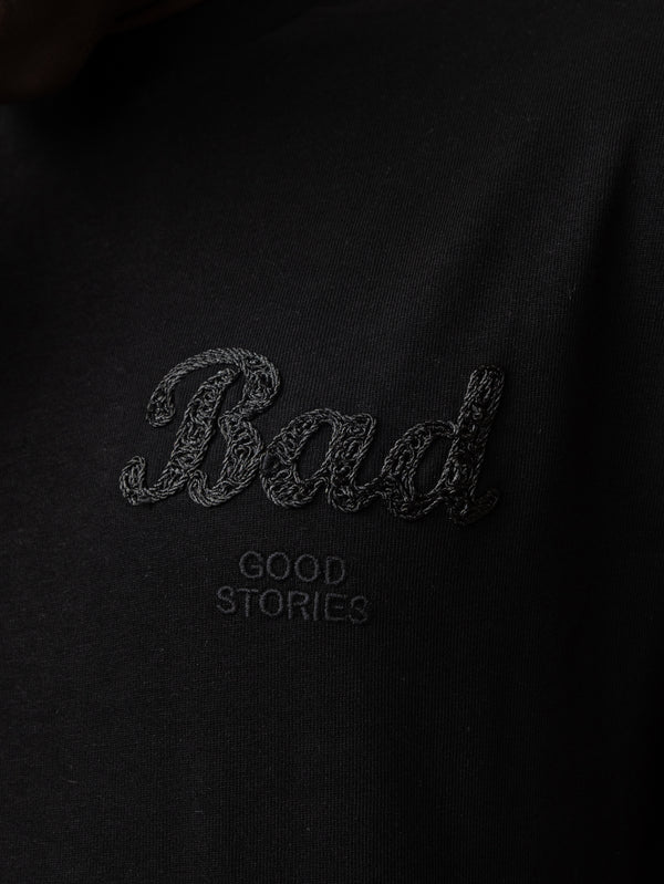 T-SHIRT OVER SIZE Black / XXS
