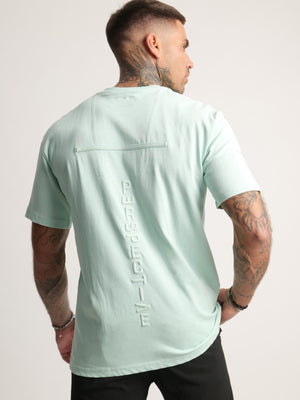 T-SHIRT OVER SIZE Mint / XXS