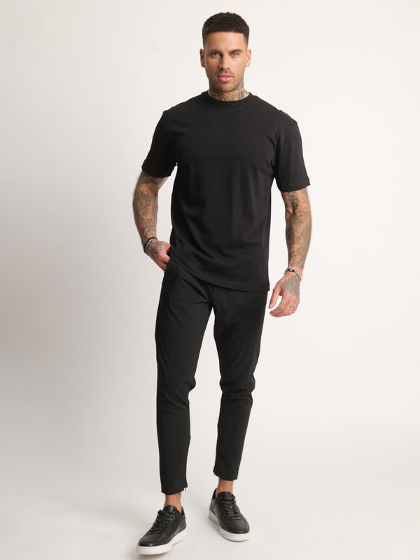 T-SHIRT OVER SIZE Black / XXS