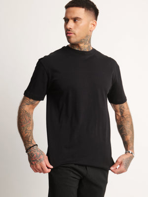 T-SHIRT OVER SIZE Black / XXS