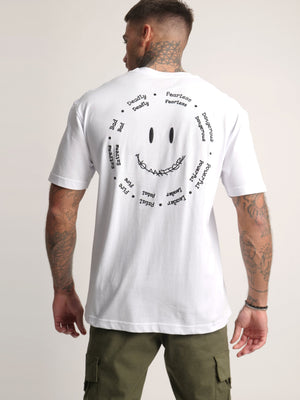 T-SHIRT OVER SIZE White / XXS