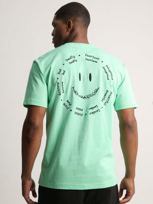 T-SHIRT OVER SIZE Green / XXS