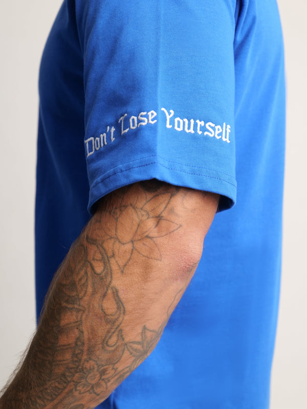 T-SHIRT OVER SIZE Blue / XXS