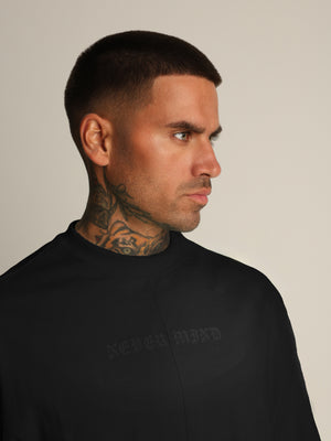 T-SHIRT OVER SIZE Black / XXS