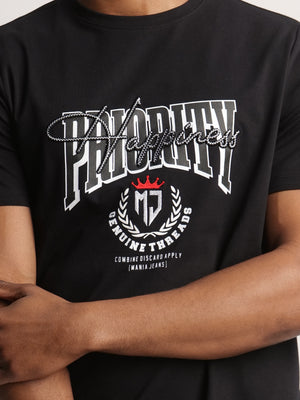 T-SHIRT Black / XXS