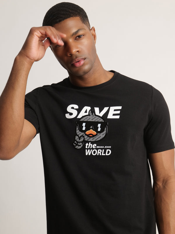 T-SHIRT Black / XXS