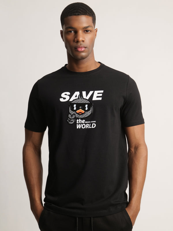 T-SHIRT Black / XXS