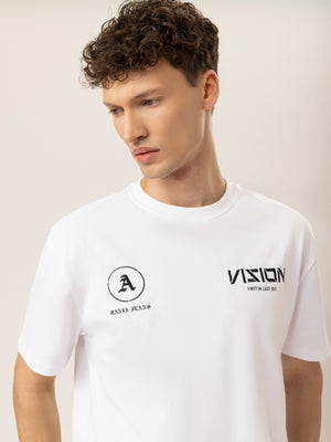 T-SHIRT OVER SIZE White / XXS