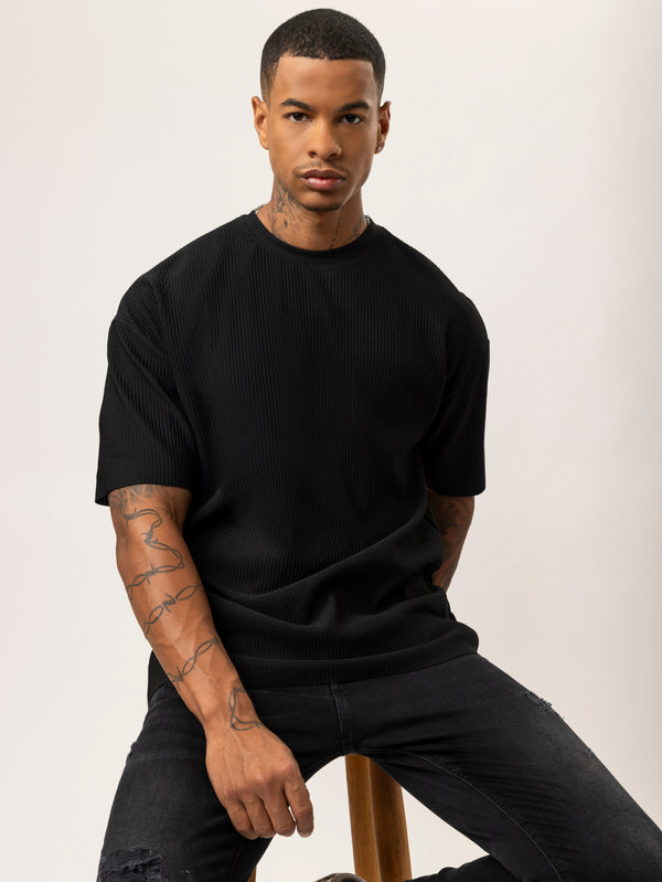 T-SHIRT Black / XS