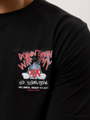 T-SHIRT Black / XXS