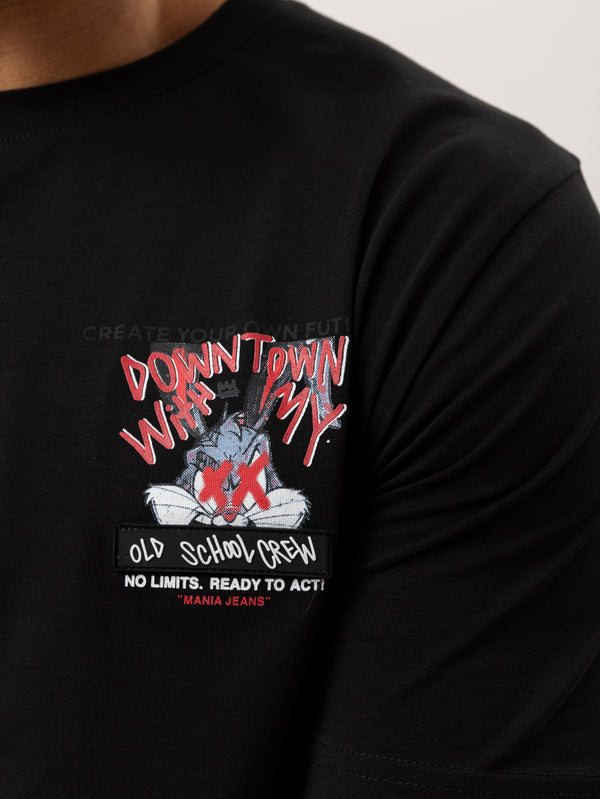 T-SHIRT Black / XXS