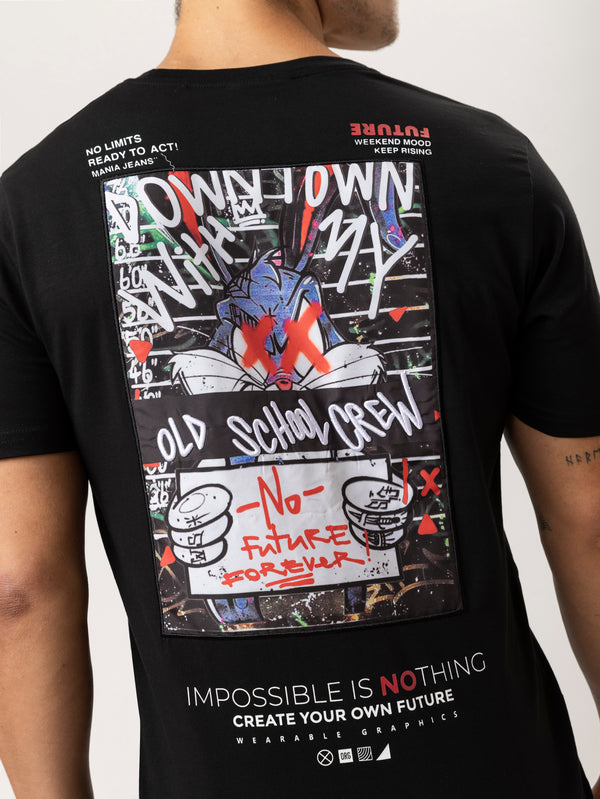 T-SHIRT Black / XXS
