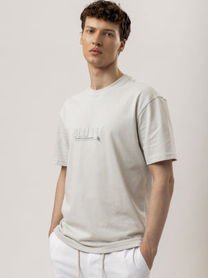 T-SHIRT OVER SIZE Gray / XXS