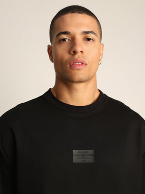 T-SHIRT OVER SIZE Black / XXS
