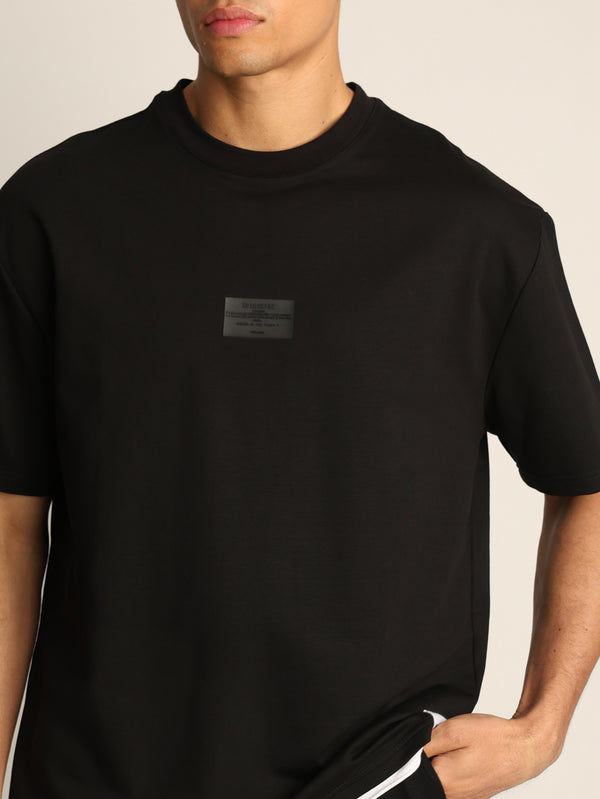 T-SHIRT OVER SIZE Black / XXS