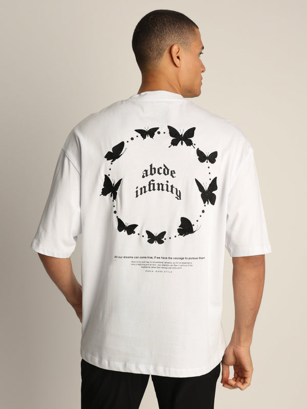 T-SHIRT OVER SIZE White / XXS