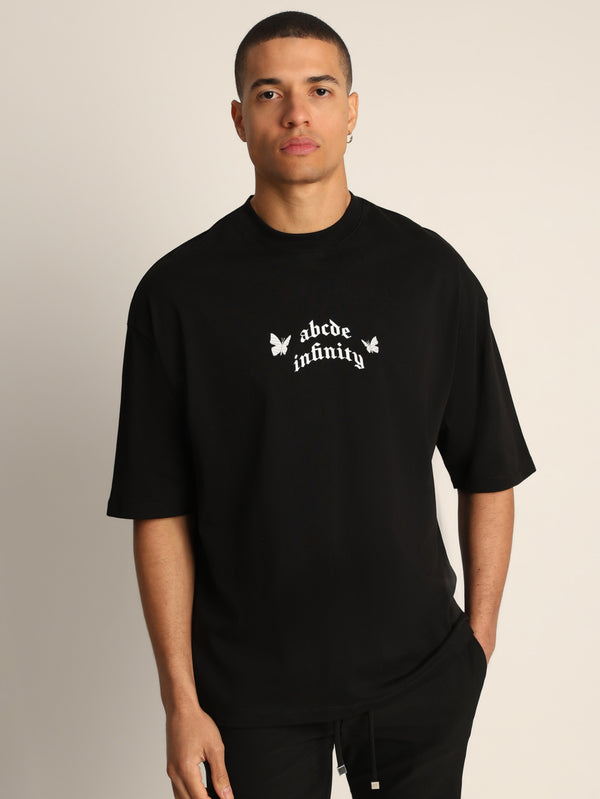 T-SHIRT OVER SIZE Black / XXS
