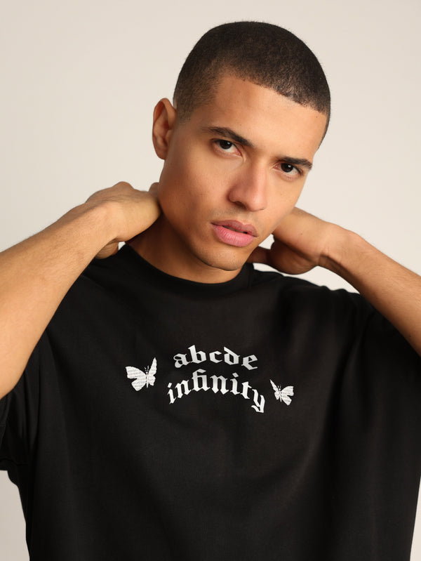 T-SHIRT OVER SIZE Black / XXS