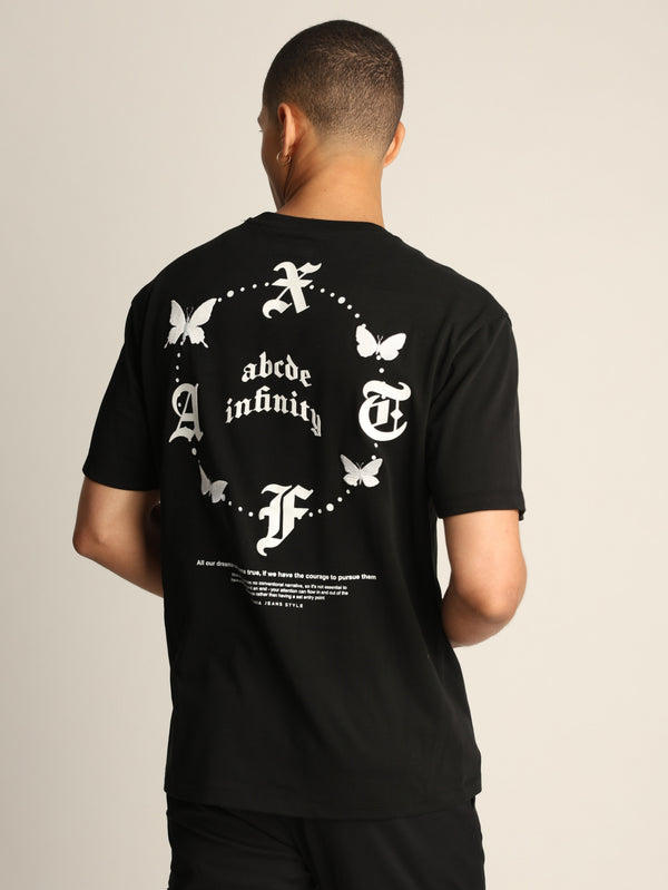 T-SHIRT OVER SIZE Black / XXS