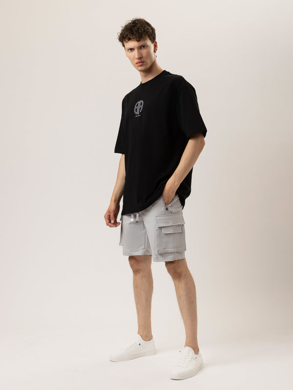 T-SHIRT OVER SIZE Black / XXS